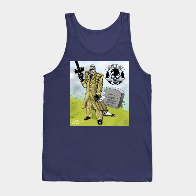 Big Boss Outer Heaven Tank Top by Art Of Lunatik